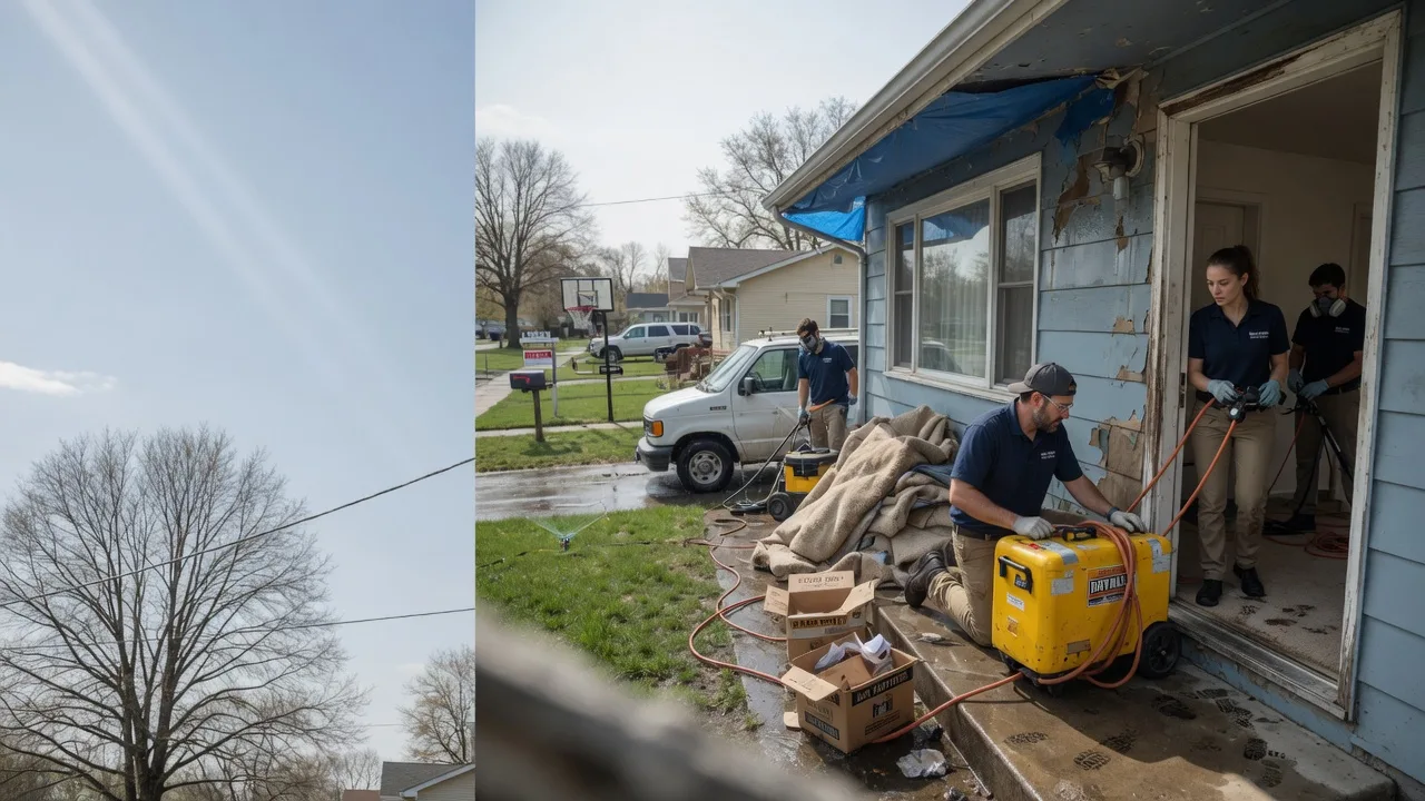 Basement Flood Cleanup in Russellton, PA near me